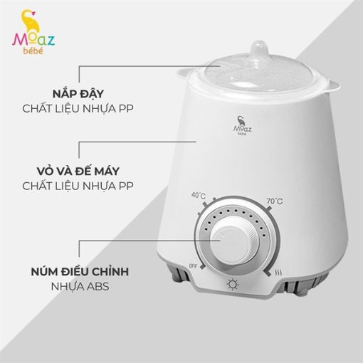 Máy hâm sữa Moaz Bébé mb-039 - Hình ảnh 2