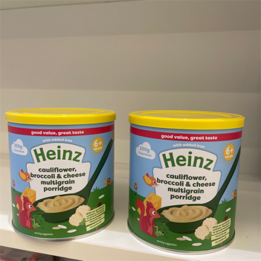 Bột Heinz hộp vị súp lơ bông cải - Hình ảnh 2