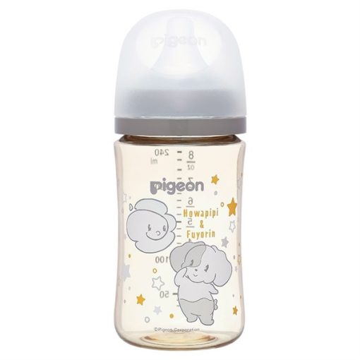 Binh sua Pigeon PPSU 240ml mau xam