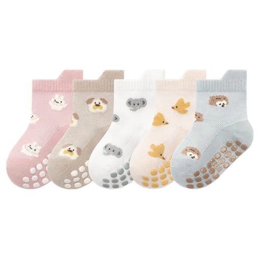 set 4 đôi tất mỏng cho bé >6 tháng - Hình ảnh 2