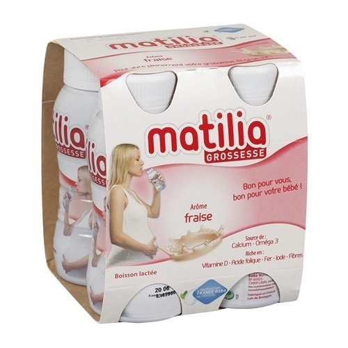 Sữa bầu Matilia dâu 200ml