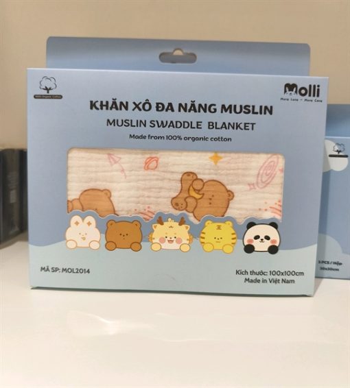 Khăn xô đa năng muslin
