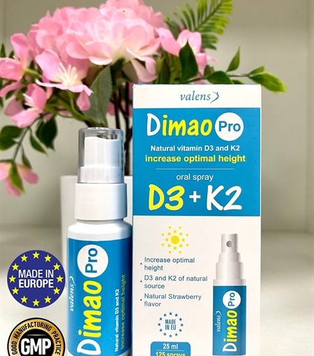 Dimao pro D3 + K2 oral spray lọ 25ml