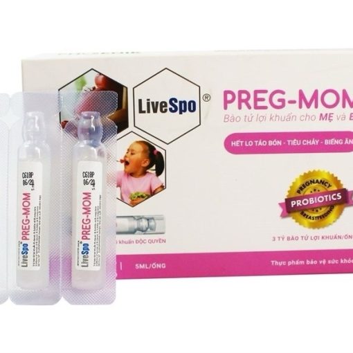 Men bào tử lợi khuẩn cho mẹ và bé LiveSpo preg-mom
