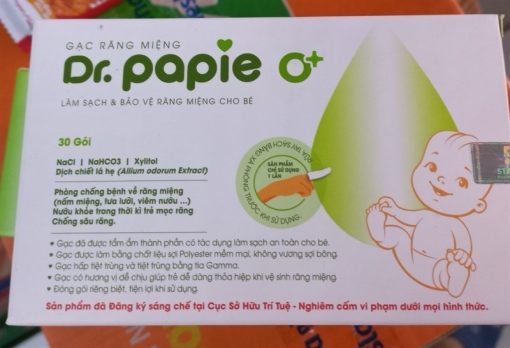 Gạc răng miệng Dr.Papie 0+
