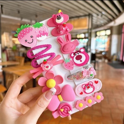 vỉ kẹp tóc bé gái 16 chi tiết