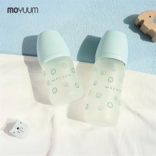 Bình Moyuum thuỷ tinh xanh 150ml
