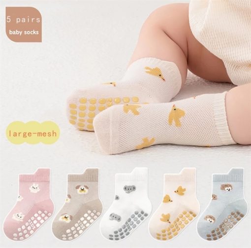 set 4 đôi tất mỏng cho bé >6 tháng