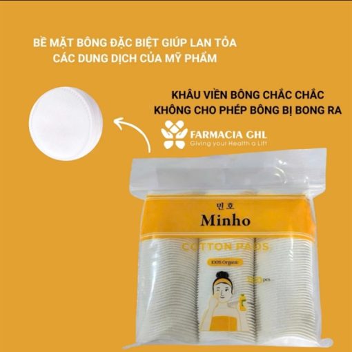 Bông tẩy Trang Mihoo 180MIẾNG
