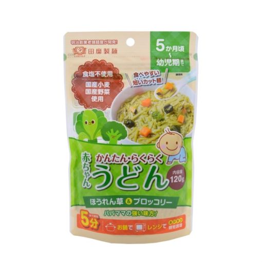 Mì udon tanabiki cải bó xôi 120g 5m