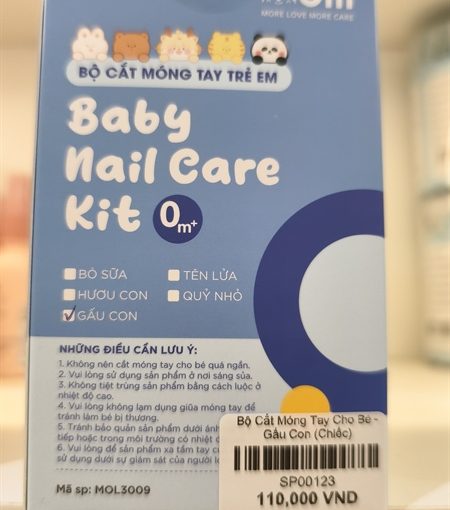 Bộ Cắt Móng Tay Cho Bé - Gấu Con