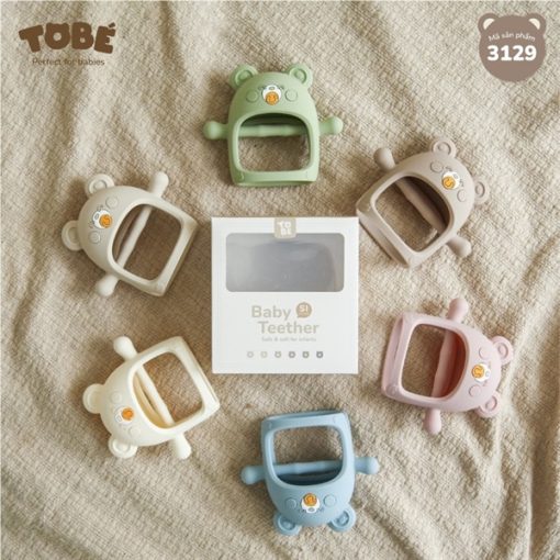 Gặm nướu Eco Silicone (Beige) - 3129