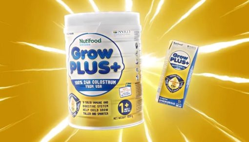 Sữa grow plus vàng H110