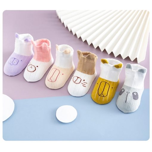 đôi tất lưới hè mẫu mới có 2 tai best look size 0-12 tháng -3CGS2-10 MỚI0