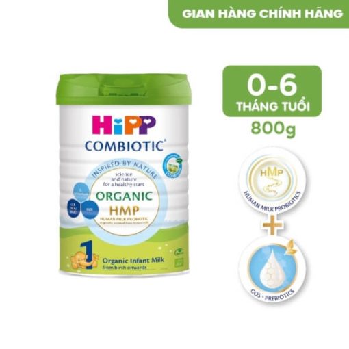 Goldbee- Sữa Hipp oragnic combiotic số 1 800g 0-6M