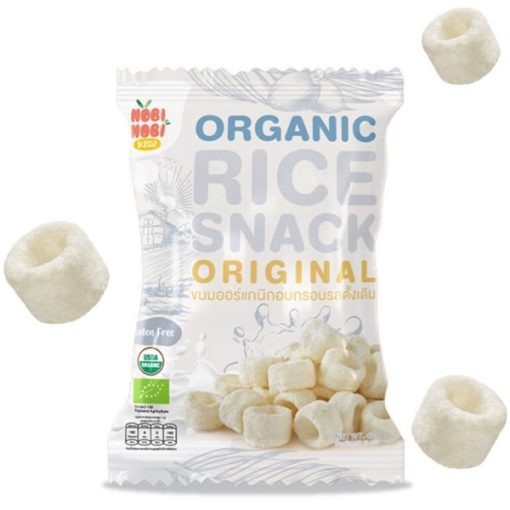 Goldbee- Bánh snack gạo hữu cơ Nobi nobi vị truyền thống 40g 18M+