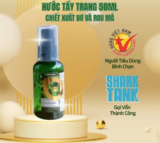 Goldbee- Nước tẩy trang rau má Pơ Lang 50ml