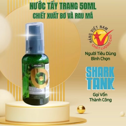 Goldbee- Nước tẩy trang rau má Pơ Lang 50ml