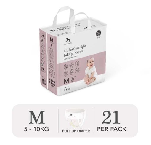 Goldbee- Bỉm quần ban đêm Applecrumby overnight size M21 (5-10kg)