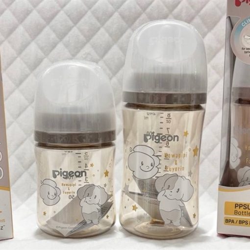 Goldbee- Bình Pigeon 0m+ (xám) 160ml