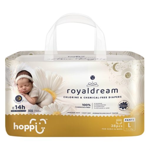 Goldbee- Bỉm quần Hoppi Royaldream L38 (9-14kg)