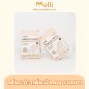 Goldbee- Miếng lót thấm sữa molli màu kem (túi/100 miếng)