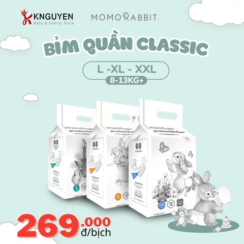 Goldbee- Bỉm quần Momorabit XXL18 (13-18kg)