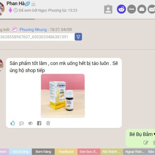 Goldbee- Men vi sinh lợi khuẩn Biogaia protectis baby 5ml