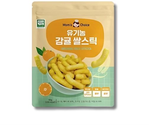 Goldbee- Bánh gạo hữu cơ mom’s choice vị cam que ngắn 30g 6M+
