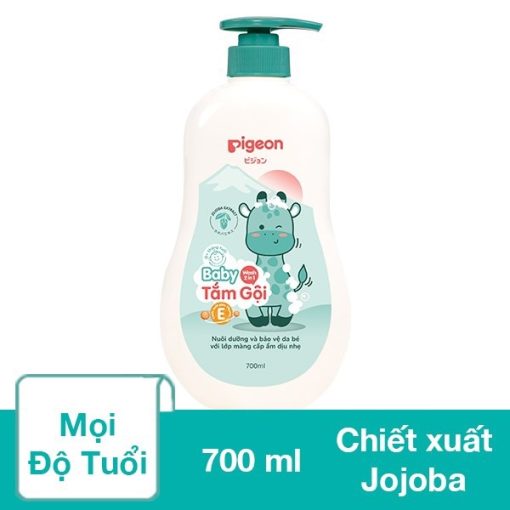 Goldbee- Sữa tắm gội Pigeon 700ml chiết suất jojoba