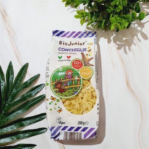 Goldbee- Mì nui hình vỏ sò Bip Junior 200g 10M+