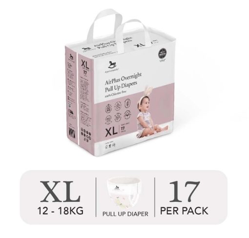 Goldbee- Bỉm quần ban đêm Applecrumby overnight size XL17 (12-18kg)