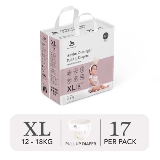 Goldbee- Bỉm quần ban đêm Applecrumby overnight size XL17 (12-18kg)