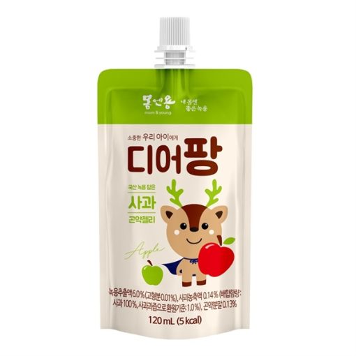 Goldbee- Thạch gạc hưu non deer pang vị táo 120g 2Y+ (túi)