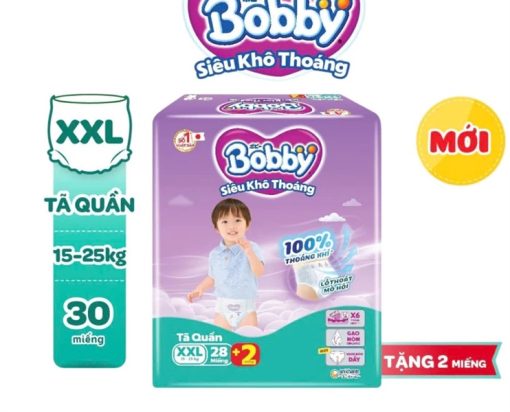 Goldbee - Bỉm quần Bobby size XXL28+2 (15-25kg)