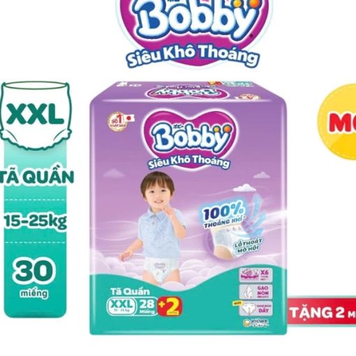 Goldbee - Bỉm quần Bobby size XXL28+2 (15-25kg)