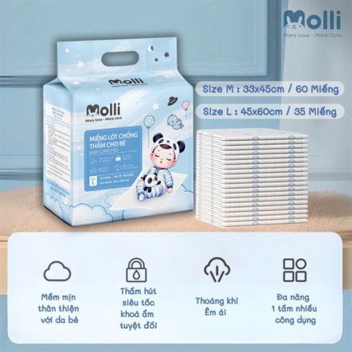Goldbee- Miếng lót chống thấm cho bé molli size L35