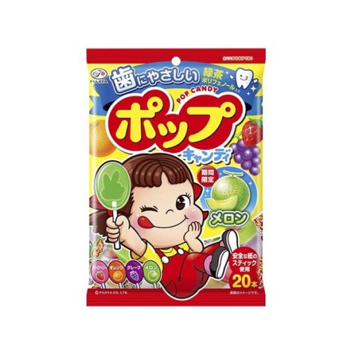 Goldbee- Kẹo mút chống sâu răng fujiya pop candy (túi/20 que) 1Y+