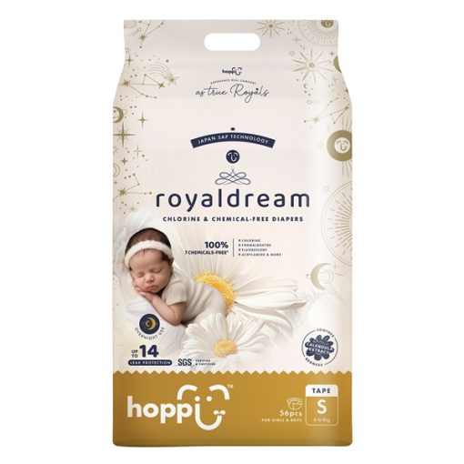 Goldbee- Bỉm dán Hoppi Royaldream S56 (4-8kg)