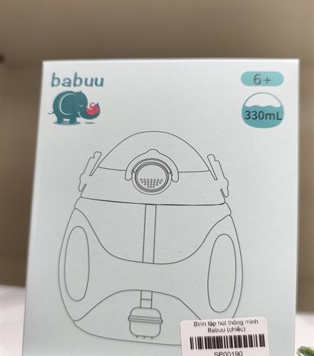 Goldbee- Bình tập hút thông minh Babuu 330ml 6M+