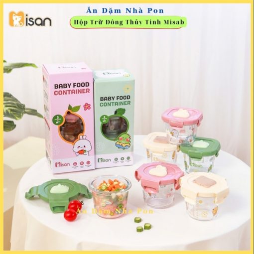 Goldbee- Hộp thuỷ tinh nắp khoá Misan