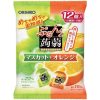 Goldbee- Thạch rau câu orihiro vị cam-nho 240g ( túi/12 gói) 1Y+