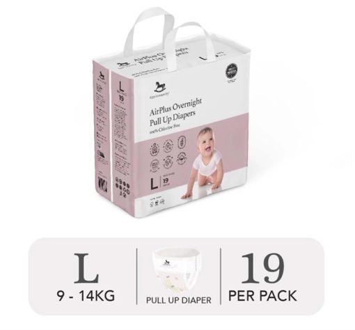 Goldbee- Bỉm quần ban đêm Applecrumby overnight size L19 (9-14kg)