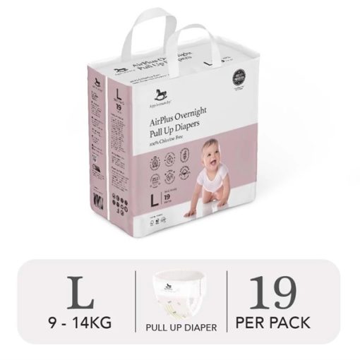 Goldbee- Bỉm quần ban đêm Applecrumby overnight size L19 (9-14kg)