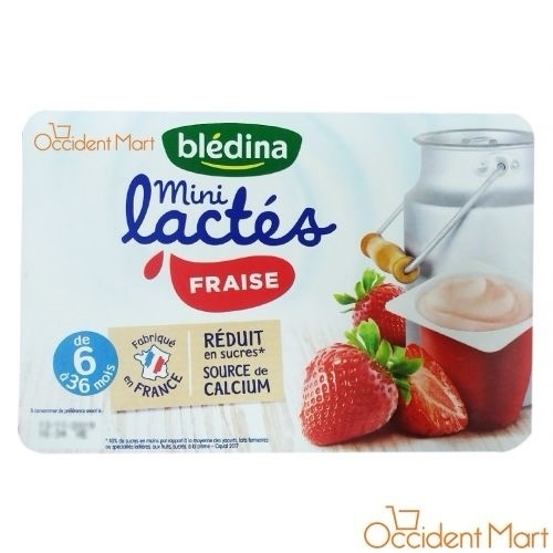 Goldbee- Sữa chua Bledina vị dâu 55g 6M+ (vỉ/6 hộp)