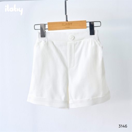 Goldbee- Bộ áo sơ mi lưới quần kaki ilaby- trắng - Hình ảnh 4