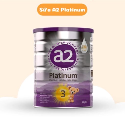 Goldbee- Sữa bột A2 platinum số 3 900g (1-4Y)
