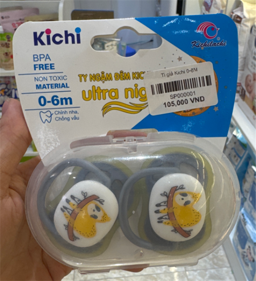 Goldbee- Ti ngậm đêm Kichi 0-6M (hộp/2 chiếc) - Hình ảnh 3