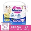 Goldbee- Bỉm quần Merries XXL24+2 (15-28kg)