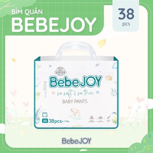 Goldbee- Bỉm quần Bebejoy size M38 (6-11kg)